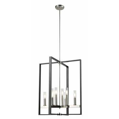 Nahlia 8 - Light Dimmable Geometric Chandelier