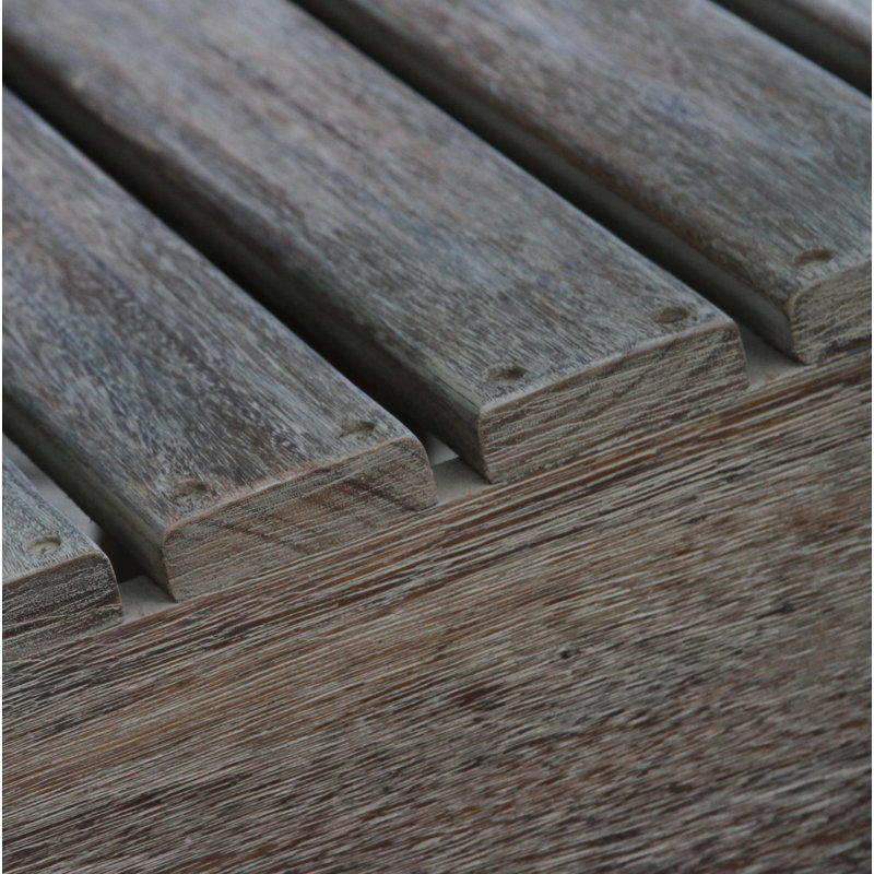 Chaise Adirondack en bois massif avec repose-pieds Williams Eucalyptus