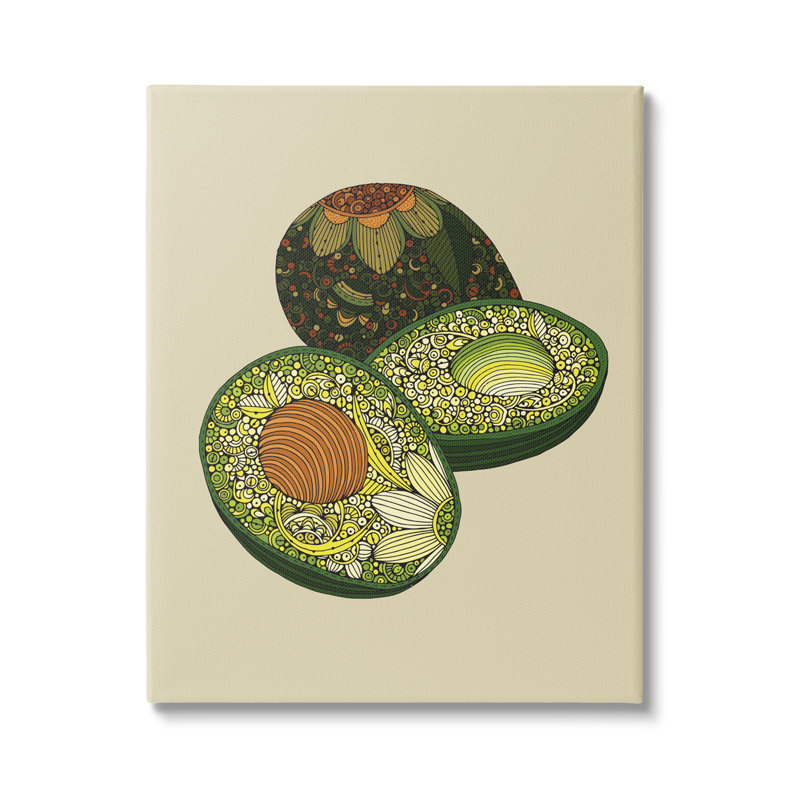 Art mural sur toile à motif floral complexe de nature morte par Valentina Harper, Toile tendue, H 20 po x l 16 po x P 1,5 po