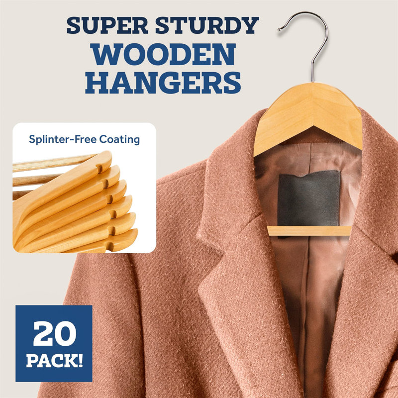 Wood Standard Hanger, Natural