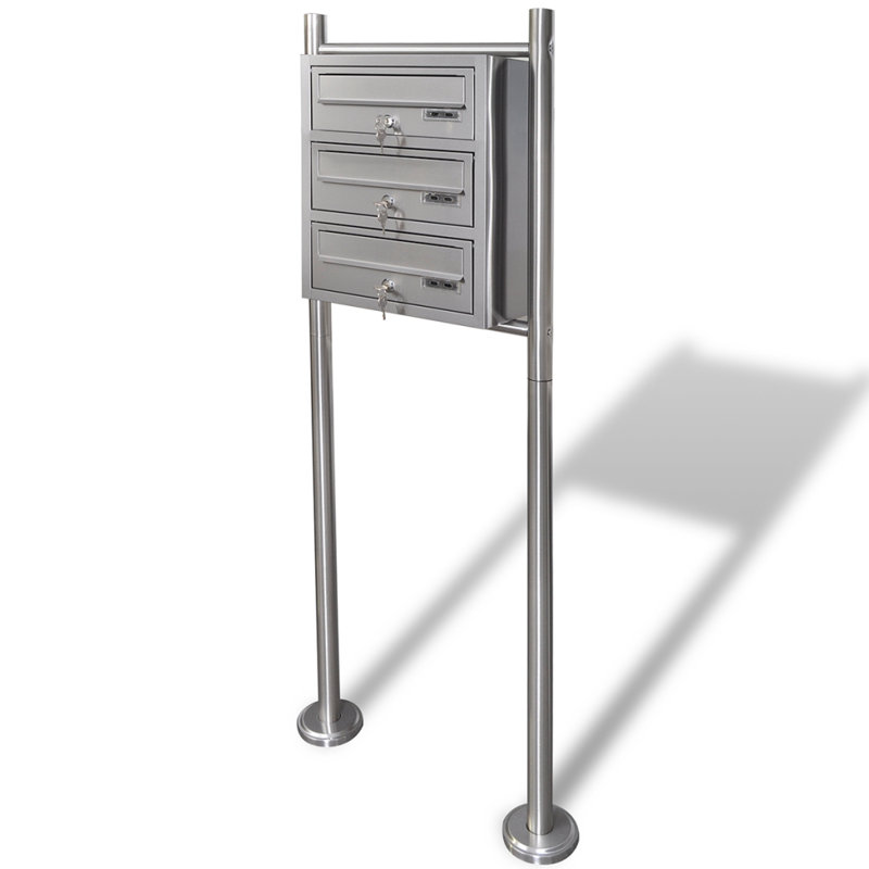 Steel with Newspaper Compartment