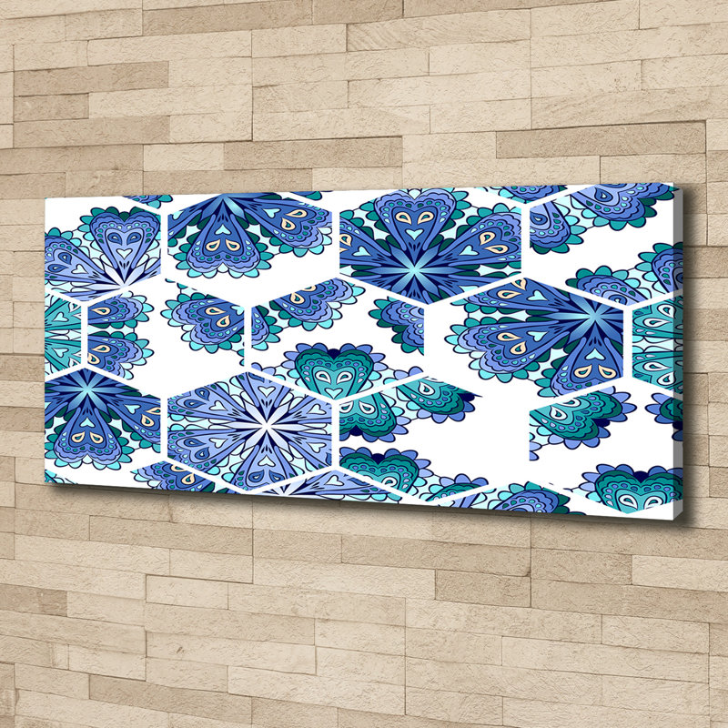 Elements Of The Mandala - No Frame Print on Canvas