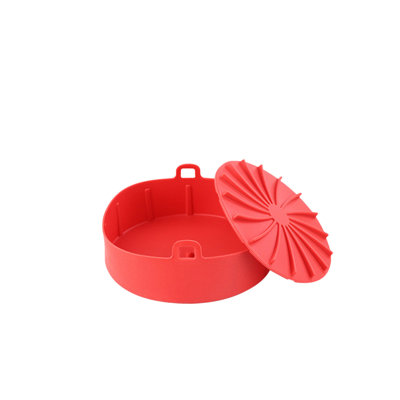 Air Fryer Bakeware  Basket Multifunctional Fryer Accessories Fryer Tray Easy Clean Non-stick Bakeware Fryer Pot