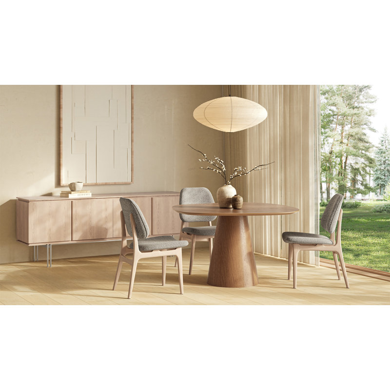 Lucy Dining Table, Honey Oak
