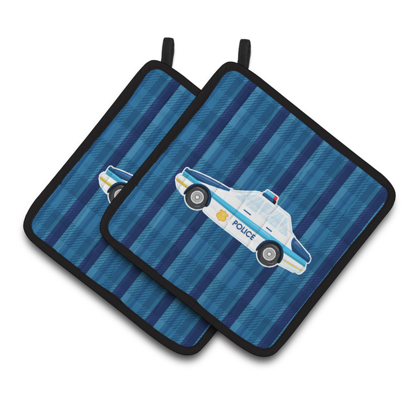 Caroline's Treasures Striped Polyester Potholder