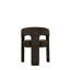 Modern Velvet Upholstered Barrel Accent Dining Chair-1113495481