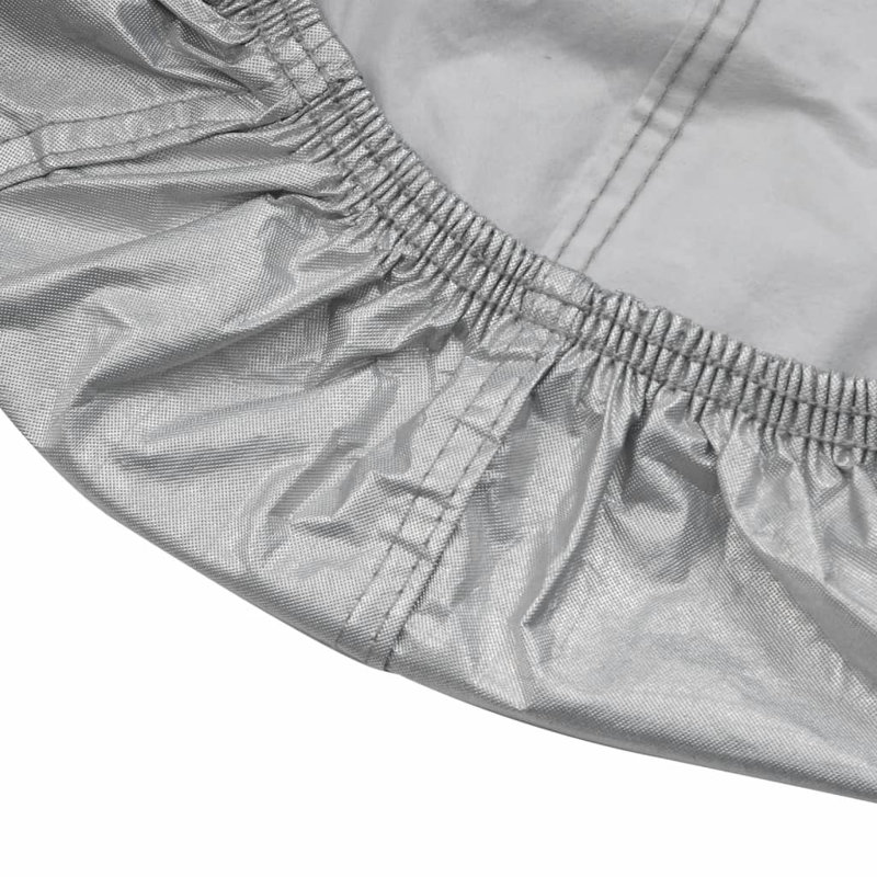 Vidaxl housse de voiture pour VUS avec sangles à boucle Full Silver XL PEVA, H 57,3 po x l 172,8 po x P 73,2 po