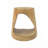 Wood-Like Texture MGO Hollow Side Table-1363726645
