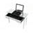 Silver Dressing Table With Flip-Top Mirror