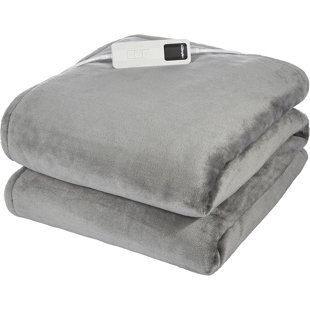Dimplex Super Cosy Heated Throw - Grey