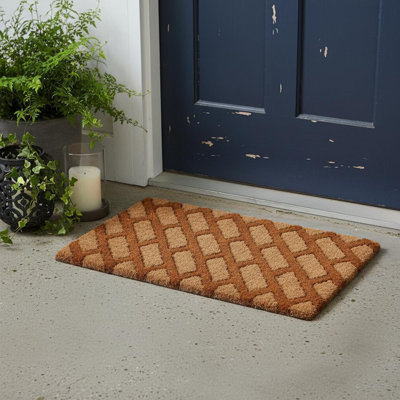 Paillasson brun 18 po x 30 po