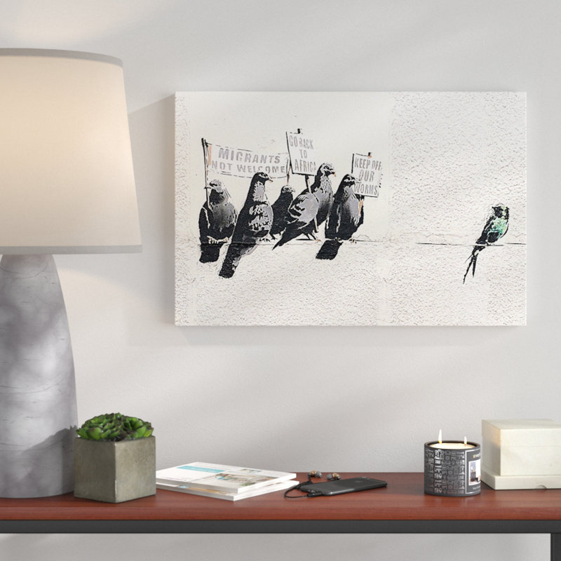 Stretched On Wooden Frame Print on Canvas, 80cm H x 100cm W x 2cm D