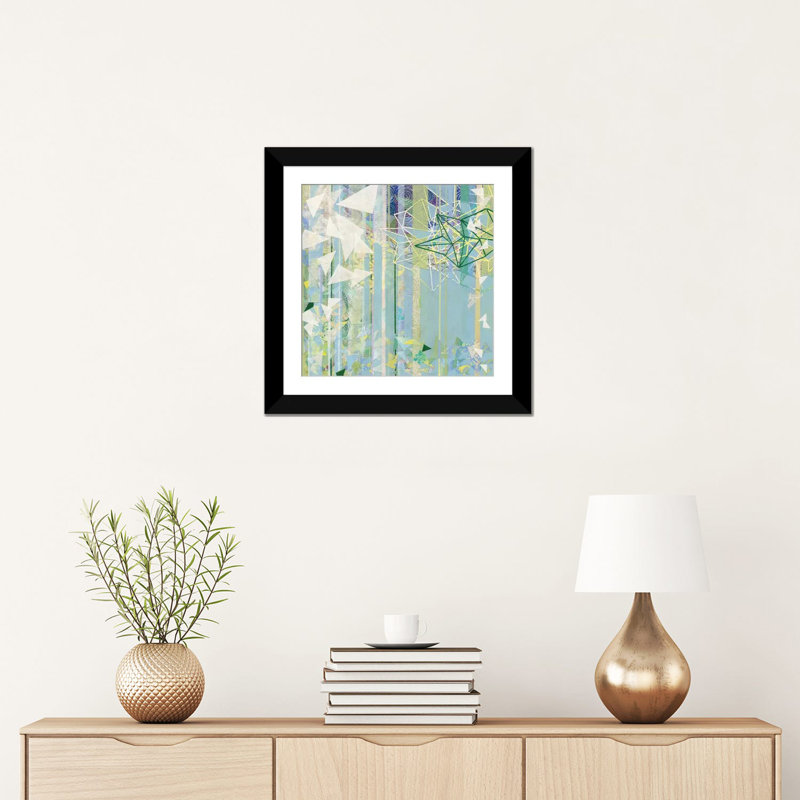 «Hanging Around I», impression sur toile tendue, H 16 po x l 16 po x P 1 po, Toile tendue, Blanc