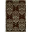 Dumraon Damask Area Rug in Brown-1130924908