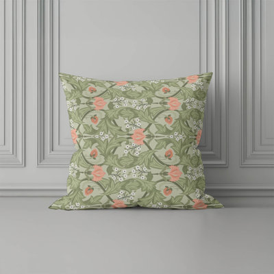 Ogee Leaf Indoor Pillow