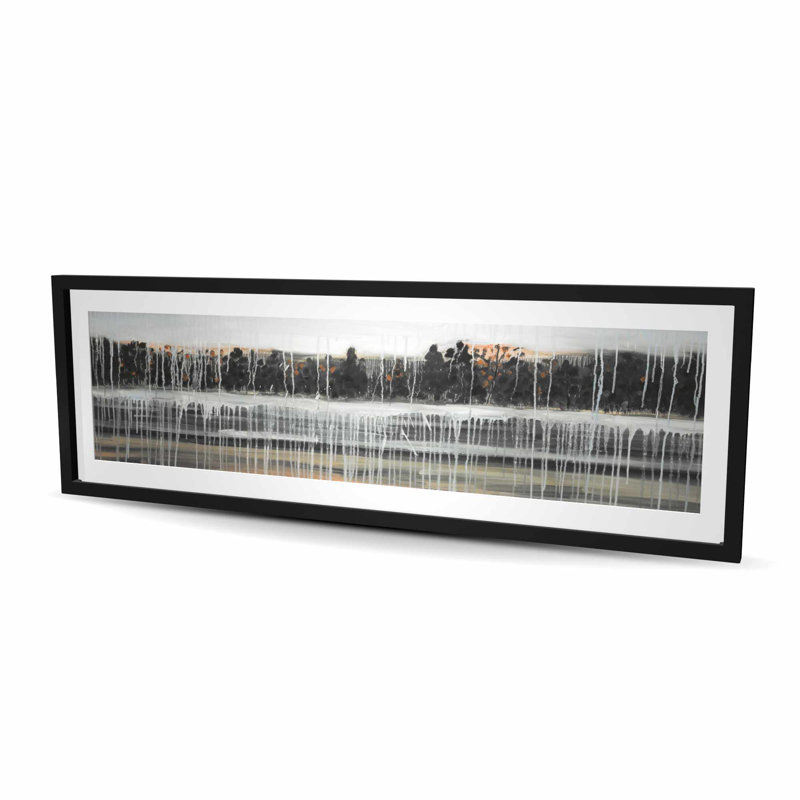Rainy Fall Landscape - Scenic Room, reproduction encadrée pour la décoration