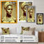 «Ebtehal Beautiful Retro African American Model VI», reproduction sur toile-611067323-611067320