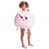 Mélange de polyester rose lapin est en rupture de stock