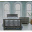 Commode double Milk Street Baby Branch (gris pierre)