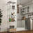 Modern Glass Display Cabinet With Drawer-348313423