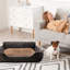 Ernson Large Washable Polyester Pet Bed Comfy Anti-Slip Dog Sofa