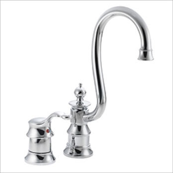 Waterhill Single Handle Kitchen Faucet, Chrome