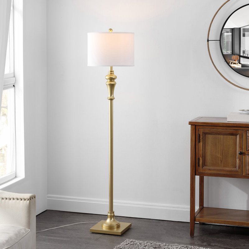 Wein 61'' Traditional Floor Lamp, Gold
