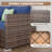 5 Pieces Patio Conversation Sets Outdoor Sectional Sofas 4-Person Seating Group With Cushions Navy-470881679-470881681