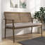 Banc en osier Euriel