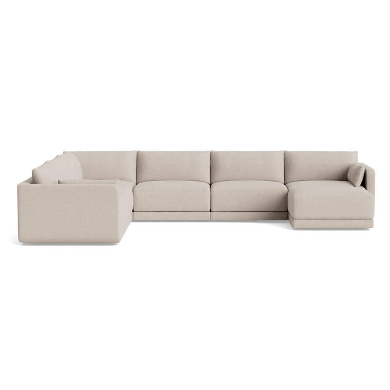 Eva Modular Sectional, Performance Weave - Natural