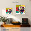 Golden retriever Brampt abstrait-109034252