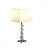 Table Lamp - Crystal Accent, Cube Ice Design
