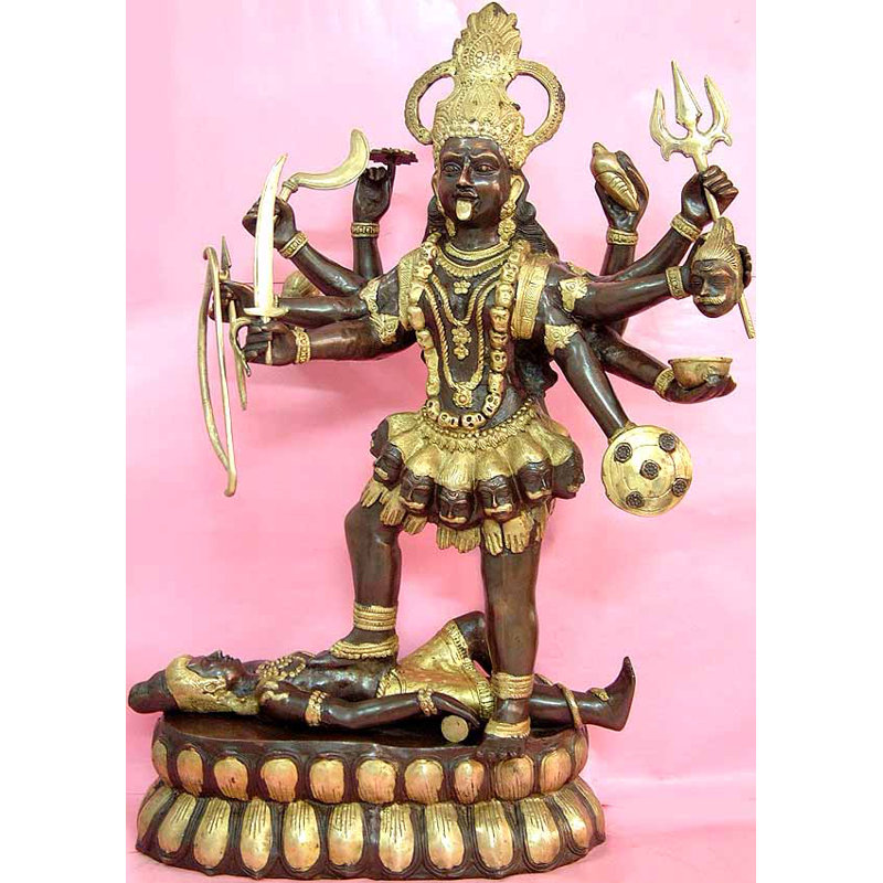 Grande taille Mahakali, ou Kali
