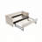 Velvet Upholstered Daybed with Trundle,USB Port ,Side Pockets-919006748