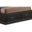 Grand lit de rangement traditionnel noir et élégant. H 49 po x l 67 po x P 87 po. Fabriqué avec des matériaux solides. Organise la chambre à coucher intégrée. Convient à tous les décors de style intemporel. H 49 po, l 67 po, matériaux fabriqués