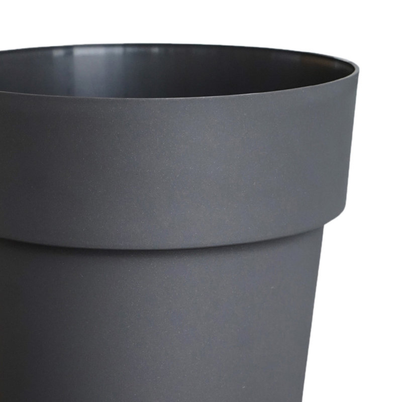Pot Planter, 55cm H x 39.50cm W x 15.55cm D, Black