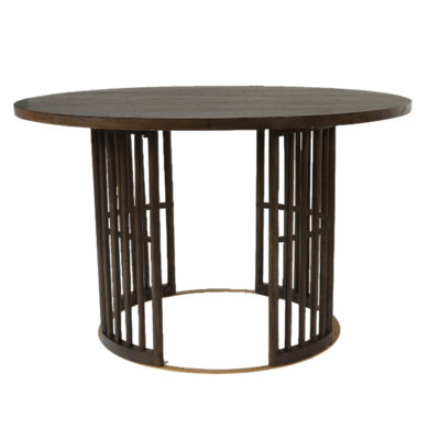 Round Solid Wood Dining Table