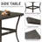 Metal 2 - Person Outdoor Patio Rocking Seating Group with Cushions-129037229