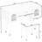 Vanity With Pu Cushioned Stool, Smooth - Gliding Drawer, And Glass Compartments For Accessories Modern : Multi Purpose, Built In Power Outlets, Rounded Corners Small Rooms-403444446