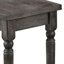 Weathered Grey Bench For Dining Room, With Gorgeous Turned Legs Seat Captivating And Rustic Appeal