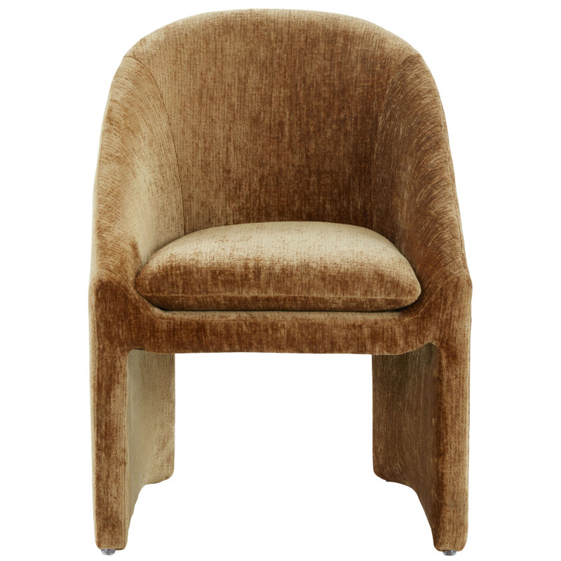 Kagan Chenille Dining Chair, Amber