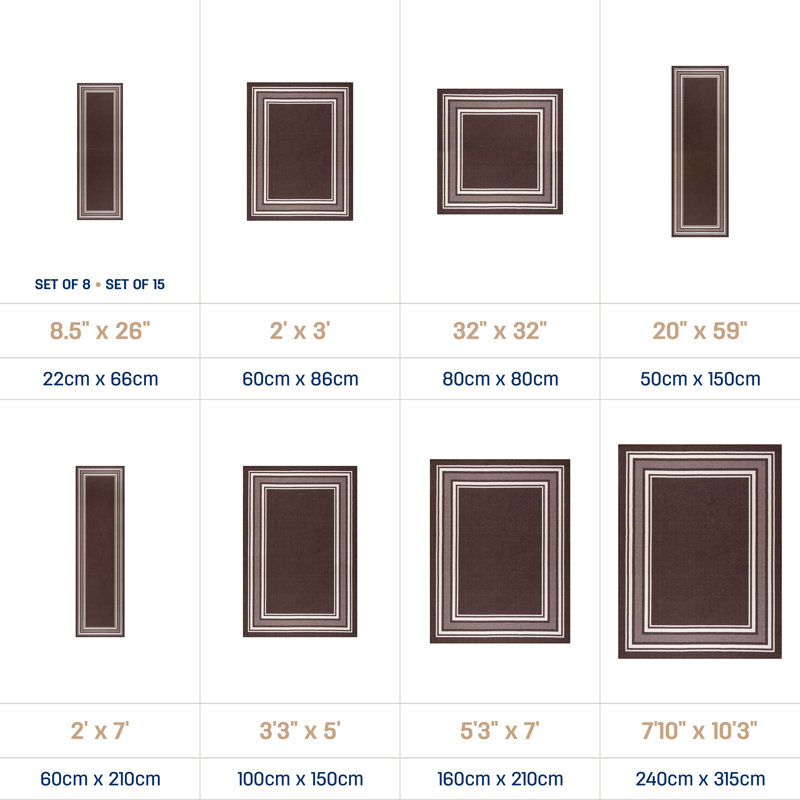 Hewish Landing Mat, Brown