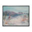 «Winter Trees River and Birds - Floater Frame», reproduction d'art sur toile-59540295-59540301