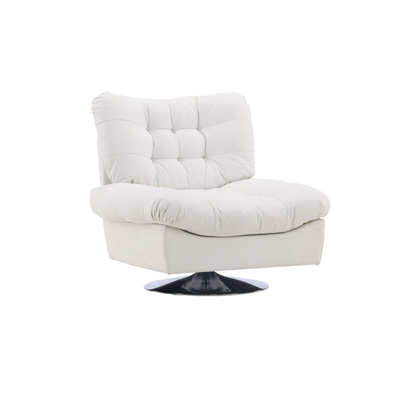 Brevan Upholstered Swivel Accent Chair