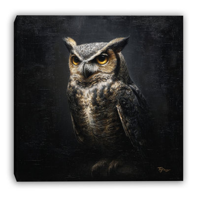 «Silent Watcher», art mural sur toile tendue