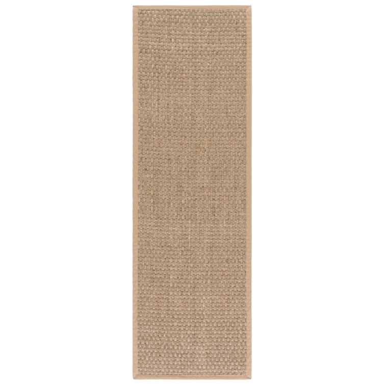 Auckland Bamboo Slat/Seagrass Natural/Beige Area Rug