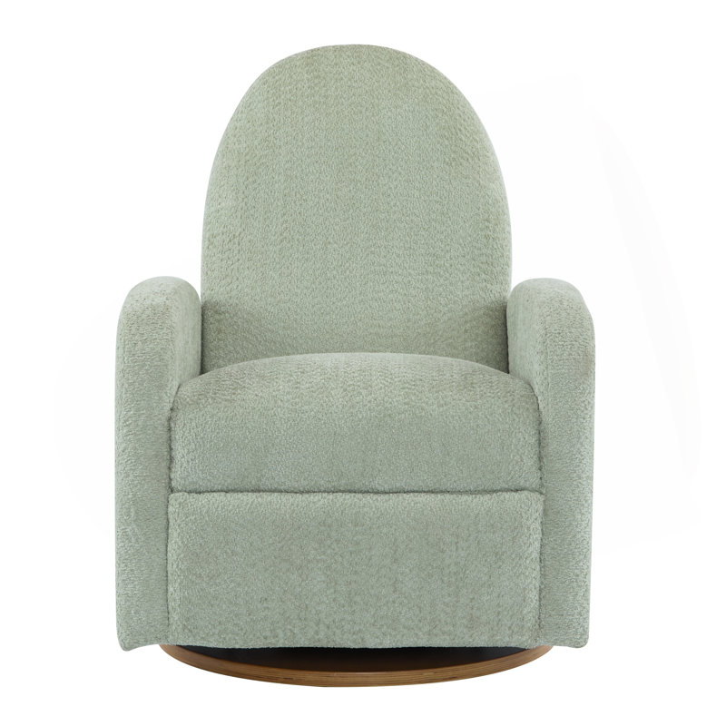 360 Swivel And Glider Recliner Chair, Light Green