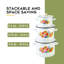 Pot en acier avec couvercle Spring Bouquet