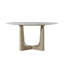 Repose Round Marble Dining Table-1299498548