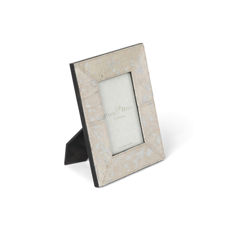 Leather Picture Frame, 4" x 6"